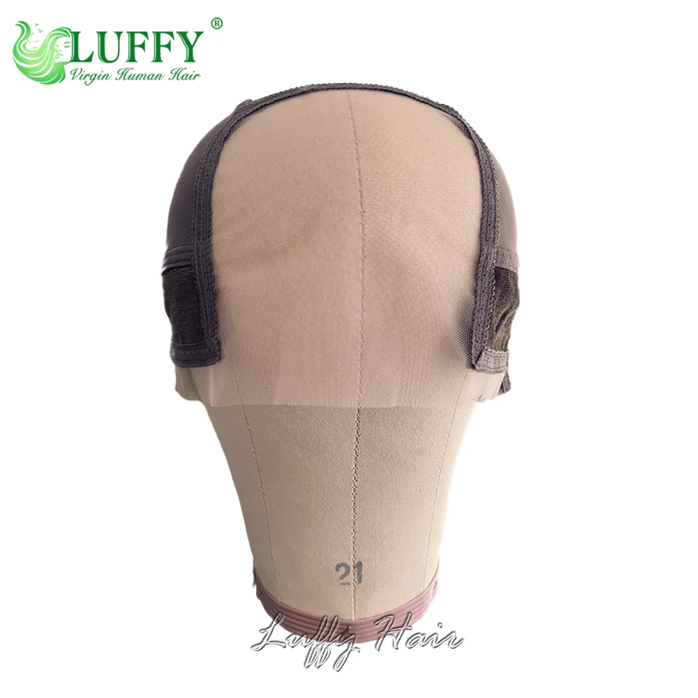 Swiss Wig Caps For Making Wigs with Stretch Adjustable Glueless Genius Lace Wig Cap Dome Cap to Wear Hair Nets