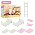 White bunk bed