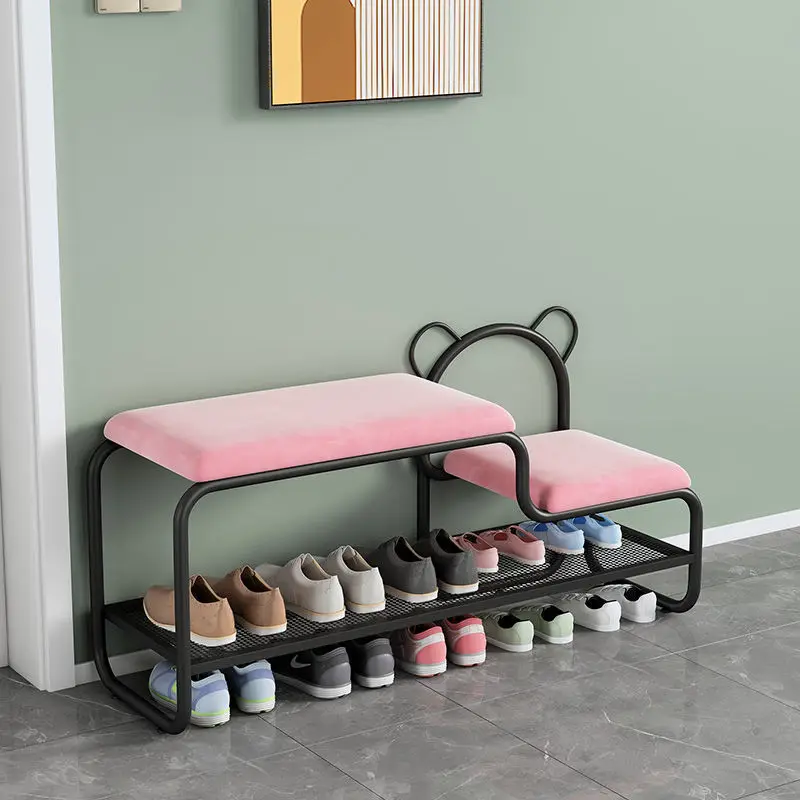 Mueble para Zapatos de Porche de casa Cambio de Taburete para