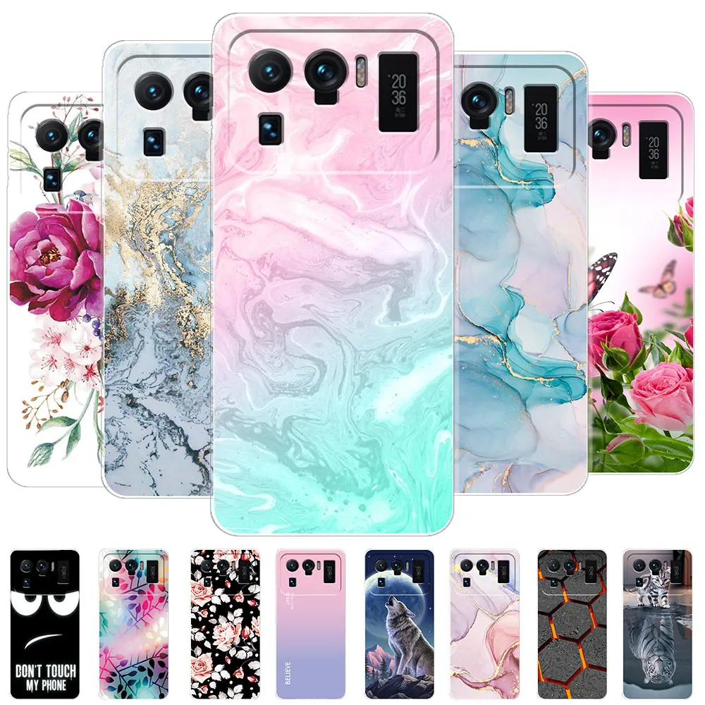 Custodia Per Xiaomi Mi 11 Ultra Cover 6.81 Clear Soft Silicone Phone Fundas Per Xiaomi Mi 11 Ultra Case Bumper Mi 11 Ultra Coque