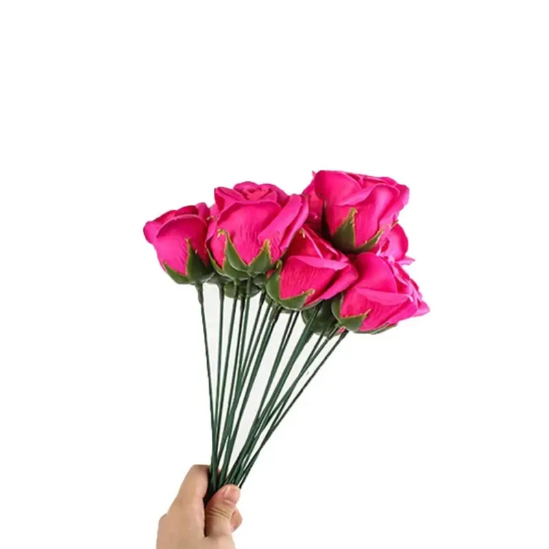 Blumenstiele Aus Draht – 100 Stück, 35,6 Cm, Dunkelgrün, Für Bastelblumen & Arrangements