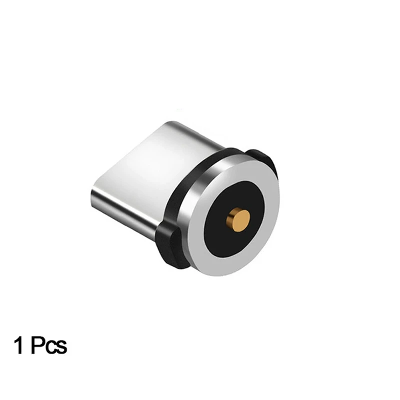 10PC/SET Round Magnetic Cable Plug 8 Pin Type-C Plugs Fast Charging Phone Magnet Charger Plug