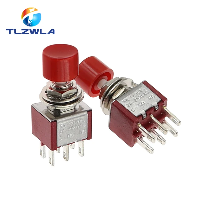 Interrupteur Moto LED 5A/12V étanche - Bouton Marche/arrêt Verrouillable Pour Guidon