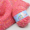 250g 5pcs Colorful Wool Thread Worsted Eco-dyed Needlework Baby Cotton Cashmere Yarn For DIY Hand Knitting Sweater Crochet Yarn 4