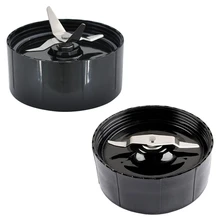  Cross & Flat Shaver Blades Replacement Part For MB1001 Magic Bullet 250W Blender Blades Mixer Accessories 
