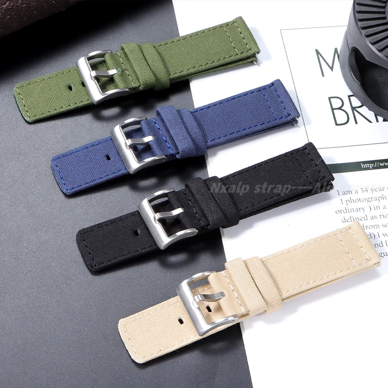 Affordable And Stylish Nylon 20 mm Watch Wristband COL-ROW-TXA_K0034049