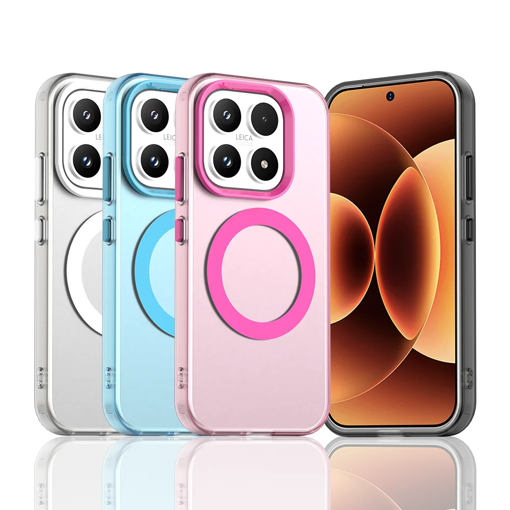 Translucent Candy Color Shockproof Protective Phone Case with Bumper