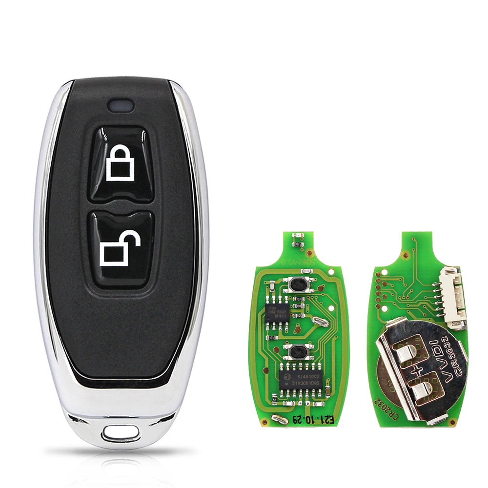 YOUBBA 5/10PCS Original Xhorse VVDI XKGD12EN Universal Wire Remote Key Replacement For Garage Door 4 Buttons 3