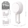 TAILI Suction Cup Hooks 4pcs Heavy Duty Towel Hanger Easy to Install Shower Hanger for Bathroom Kitchen Hotel No Drilling Hooks 6