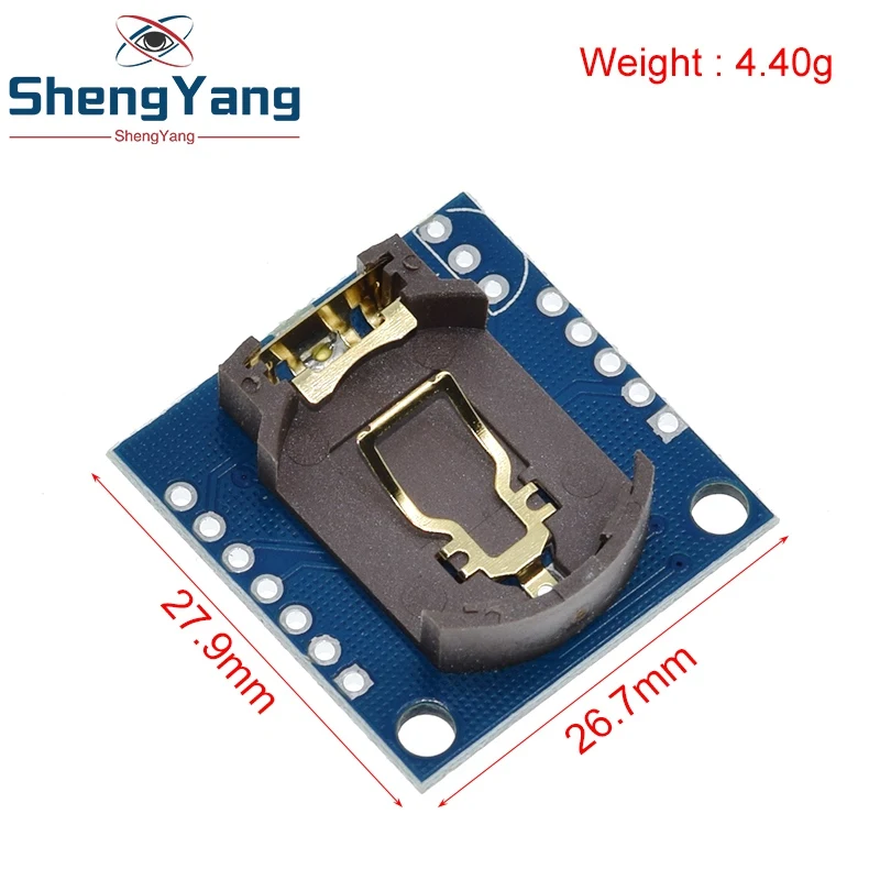TZT 1/2/5PCS I2C RTC DS1307 AT24C32 Echtzeituhr Modul Für AVR ARM PIC Tiny RTC I2C module speicher DS1307 Uhr – Detail 7