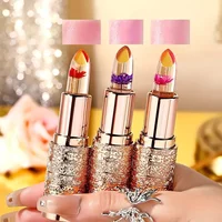 3pcs Nature Inspired Color Changing Flower Jelly Lipstick Set-Moisturizing,Long-lasting,Temperature-sensitive Balm Lip Gloss Set 2