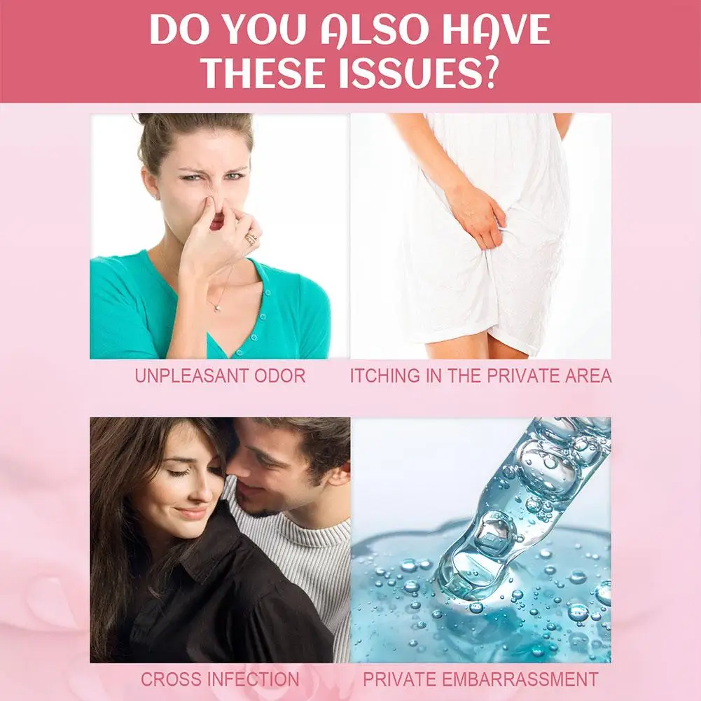 Women Private Parts Spray Natural Plant Vaginal Deodorant Spray Moisturizing Vaginal Care Intimate Part Feminine