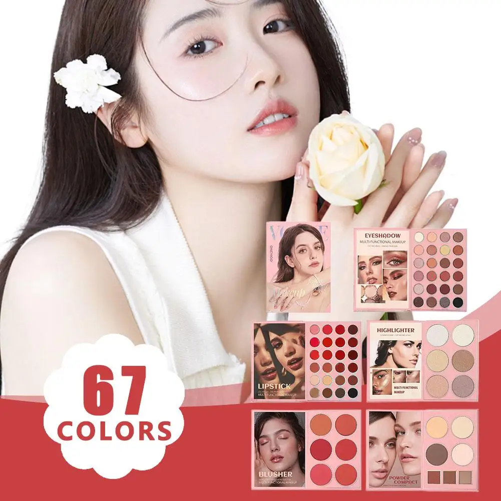 67 Colors Eye Shadow Plate Shimmer Matte Sequin Colorful Stage Ball Dedicated Neon Eyeshadow Palette Make Up,eye shadow,eye shadow plate