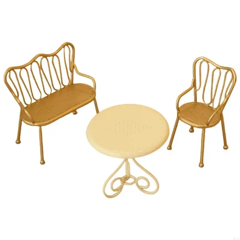 M89C Artistic Steel Imitation Dining Set for Childrens Creative Development