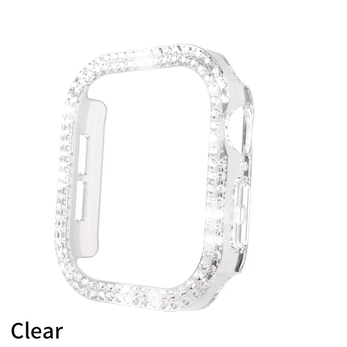 Elegant Rhinestone Diamond Protective Case for Women’s Apple Watch