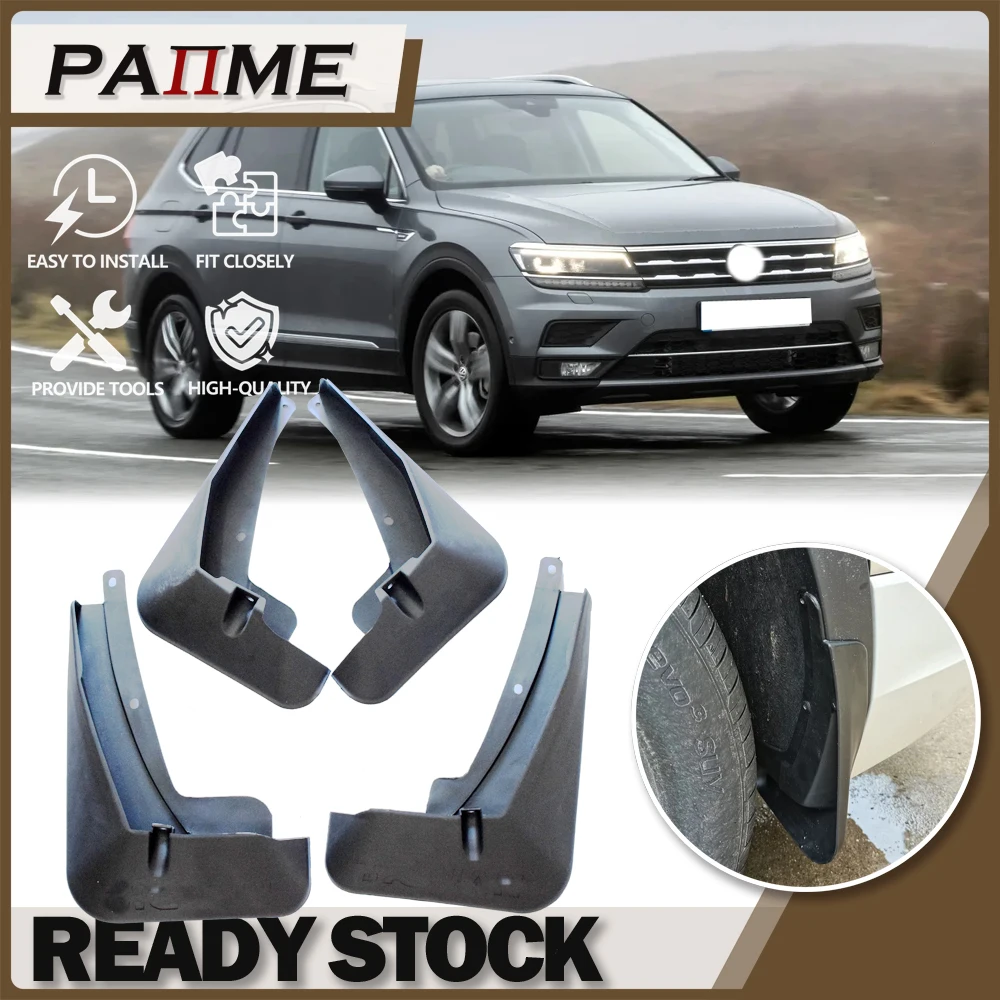 UK MUDFLAPS FOR VW Tiguan Mk1 SUV CUSTOM-FIT Splash Mud Guards Mud Flaps 2008 15 - View #9