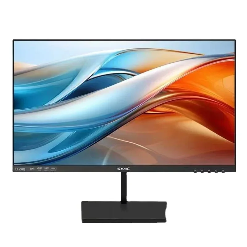 SANC 24인치 모니터 2K IPS+75HZ IPS 패널 디스플레이 LCD 디스플레이 화면 OF24Q 100Hz+2K 하드웨어 로우 블루라이트 타입-C