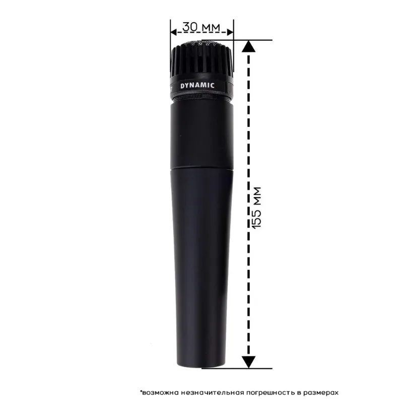 Microfono Dinamico Cardioide Shure SM57 Professionale per Strumenti e Voce, per Registrazioni in Studio, Live e Podcast SM 57 - Image 4