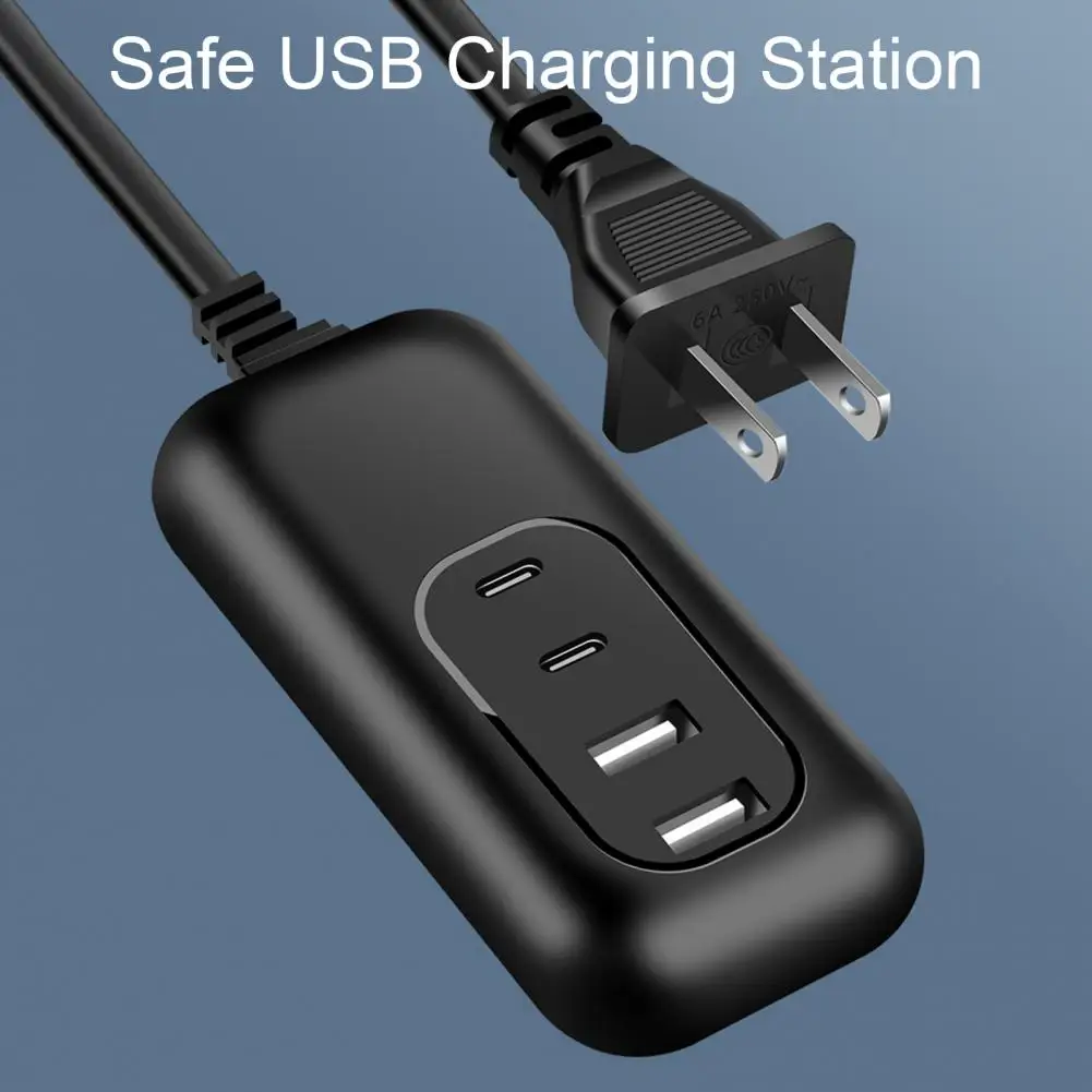 

High Power Usb Charging Station Usb Charger Station High Power 4-port Usb Charging Station with Quick for Ios for Efficient