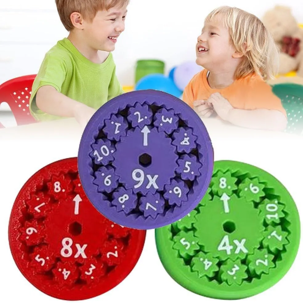 

Новые математические Спиннеры, математические головоломки, игрушки, крутые Спиннеры, настольные математические игры, умножение