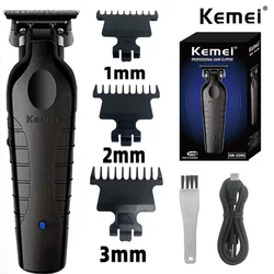 Premium Cordless Hair Trimmer - Zero Gapped Carving Clipper and Professional Electric Detailing Tool (With box)