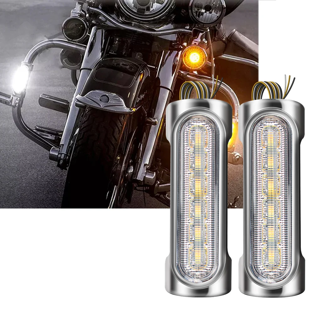 

Переключаемый сигнал поворота для мотоцикла, 1 пара, для Victory, для Road King/туристических моделей, запасные части для мотоциклов