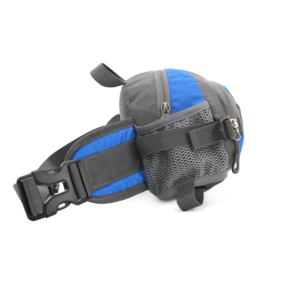 Fanny Pack Running Belt Purse Phone Pouch Nylon Sling Waist Pack with Bottle Holder for Running Hiking for Hydration for Jogging 5
