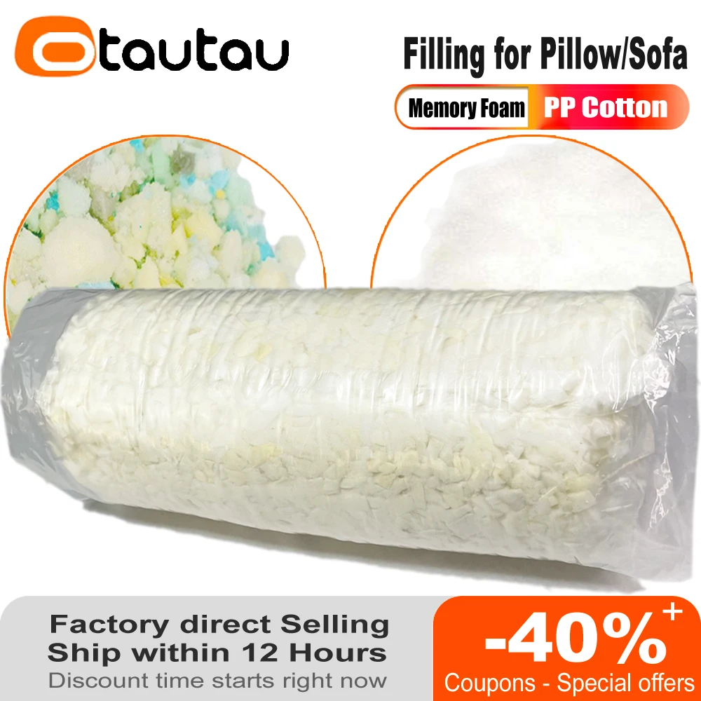 OTAUTAU 1kg 2.2bls 45L Shredded Memory Foam Sponge Filler Stuffing for Bean  Bag Pouf Sofa Pillow Couch Ottoman Beanbag Sac TL003 - AliExpress