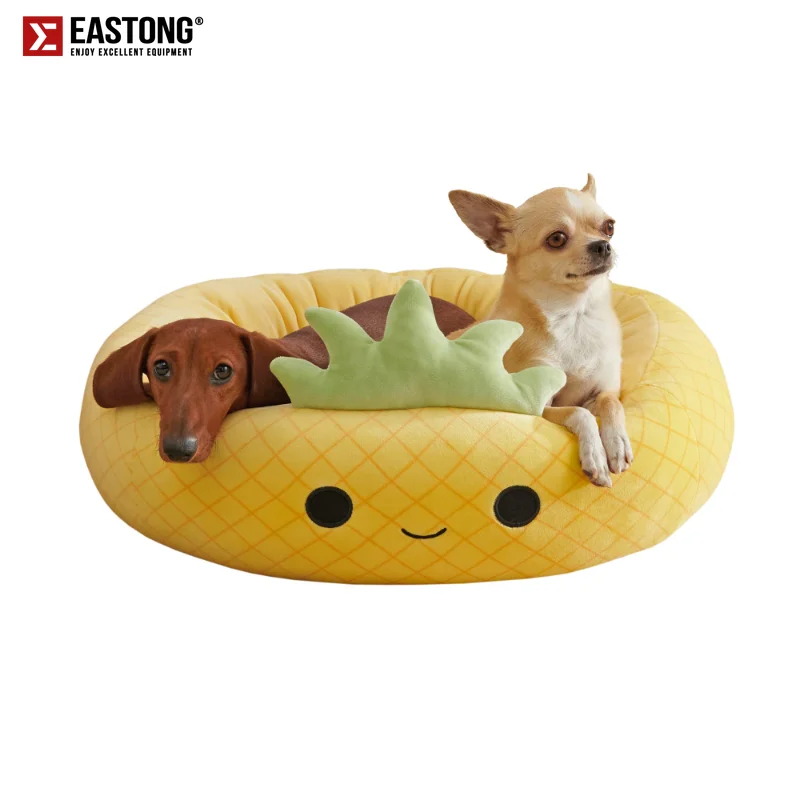 

Роскошная квадратная кровать для собак, длинная плюшевая подстилка для собак, принадлежности для маленьких, средних и больших питомцев, моющаяся подстилка