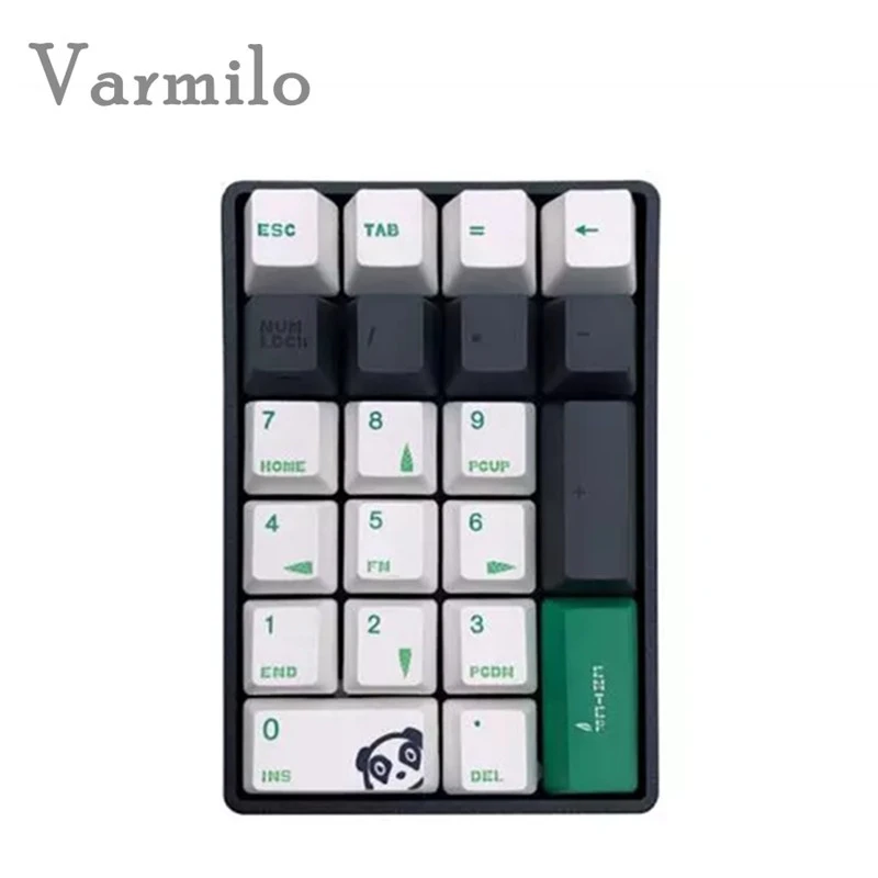 Varmilo Panda Vb21m Small Mechanical Keyboard Numeric Keyboard Financial Small Keyboard Alternate Action Ergonomic Free Shipping