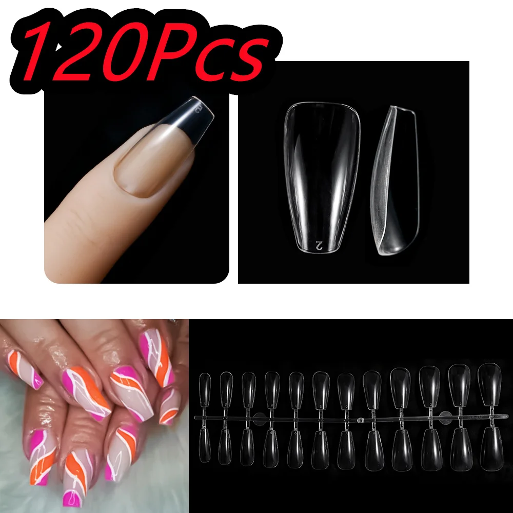 Elegance Collection: Almond Nude Pink Press-On Gel Nail Tips - 150 Piece Set