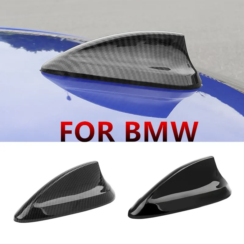 

Car Shark Fin Antenna Cover carbon fiber pattern Antenna Decoration Cover For BMW 7 series G11 2016-2022 Auto Accessories