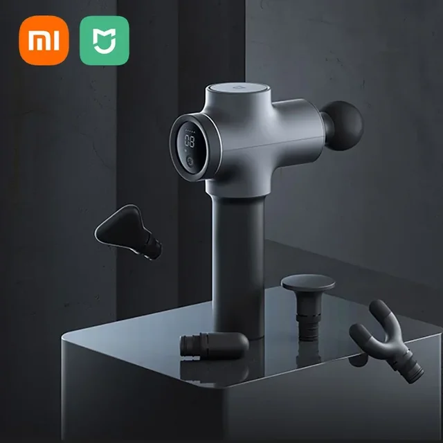 Xiaomi Mijia Fascial Gun Pro Massage Device Muscle Relaxation 35kg Thrust Intelligent Dual Mode Maximum 12 Gear Force Adjustment