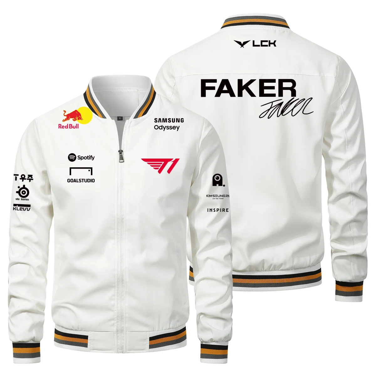 セール)T1 FAKER 2022 T1 CON 無敵艦隊 ジャケット 2025年最新】t1 fakerの人気アイテム - メルカリ