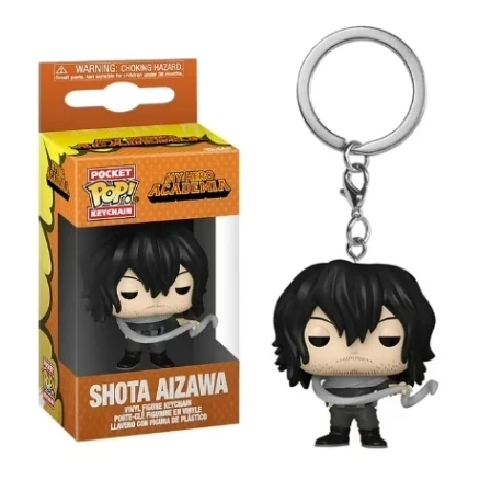 thumbnail image 1 of NUEVO FUNKO Pocket My Hero Academia Dabi Eraserhead BAKUGO PVC DEKU All Might Mirio llavero figura de acción modelo juguetes para niños, 1 of 5