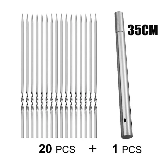 20 Skewers and tube