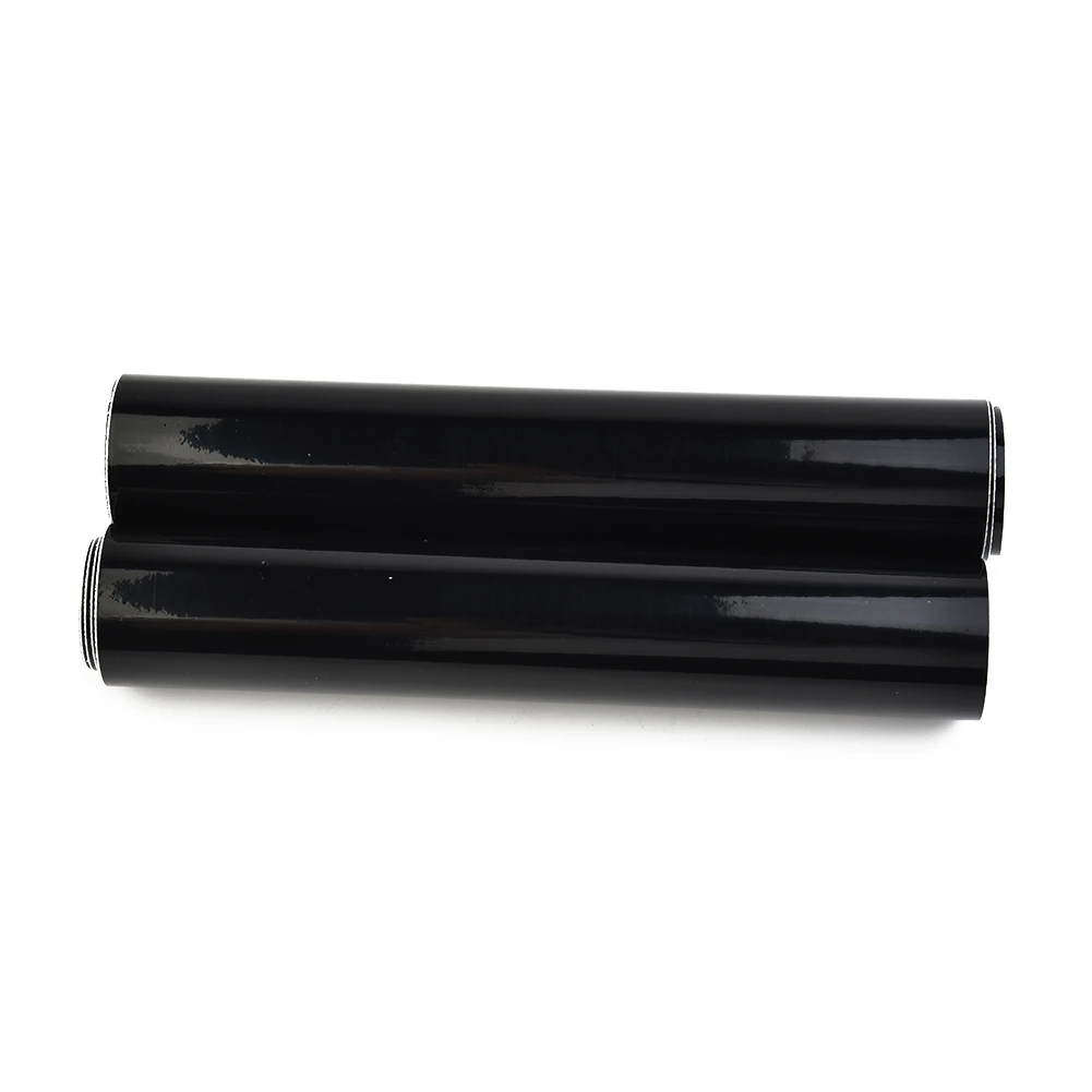 

1pc Car Glossy Black Vinyl Wrap Film High Quality 152x20cm Cars Stickers Decal With Air Bubble Free Decoration