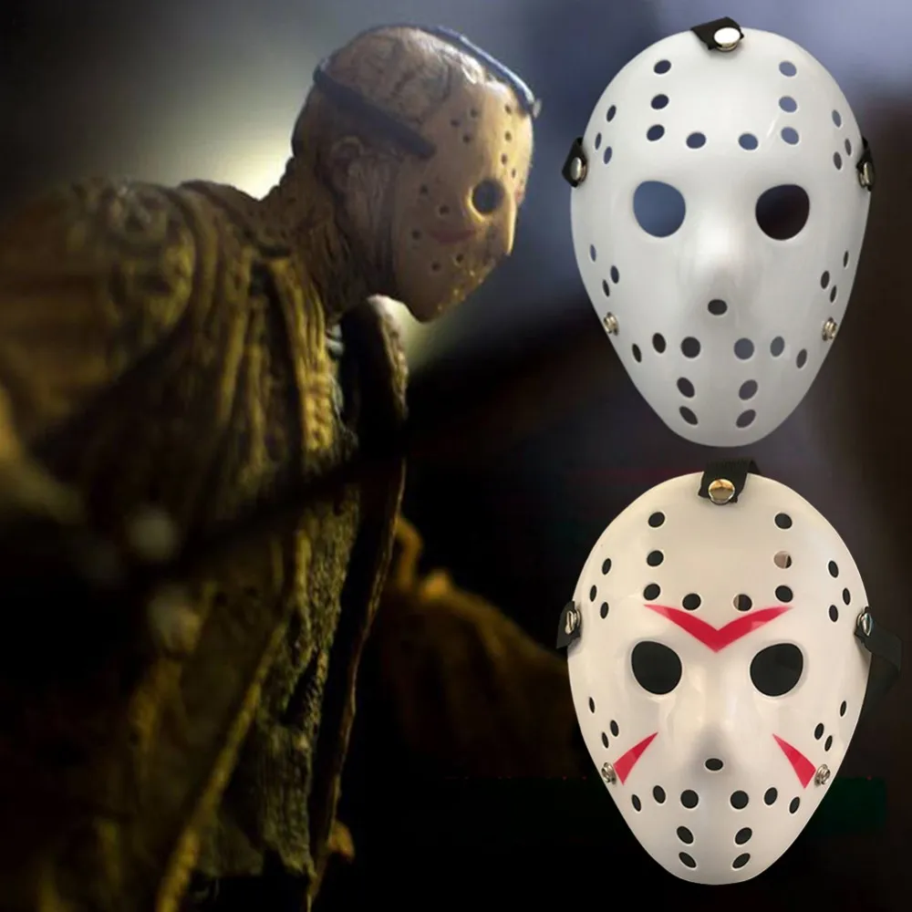 

Jason Mask Cosplay Horror Movie Jayson Killer Hockey Helmet Scary Full Face Headgear Halloween Masquerade Party Costume Prop
