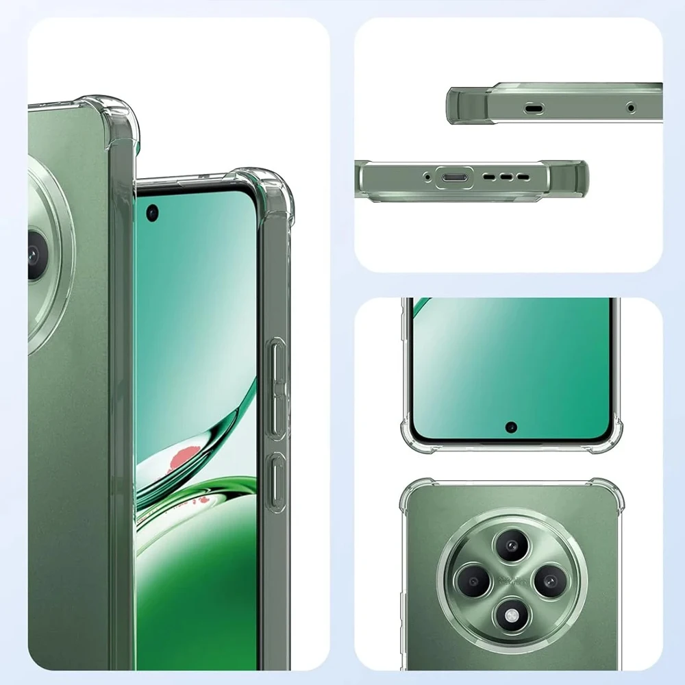 Transparent Soft TPU Silicone Phone Cover