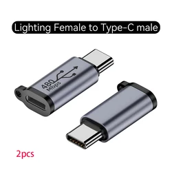 Universal USB Adapter: Type C, Lightning, Micro, & Mini USB Converters (Lighting - type - c)