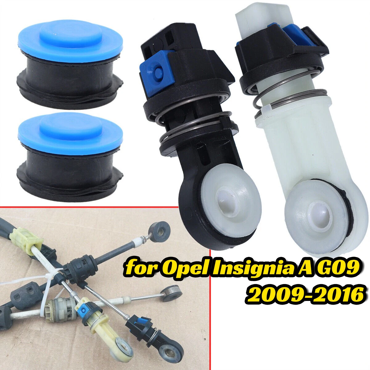 Car Gear Shift Cable Shifter for Opel Insignia A G09 2009- Holden Linkage End Bushing Gearbox Lever 6 Speed Transmission Kit