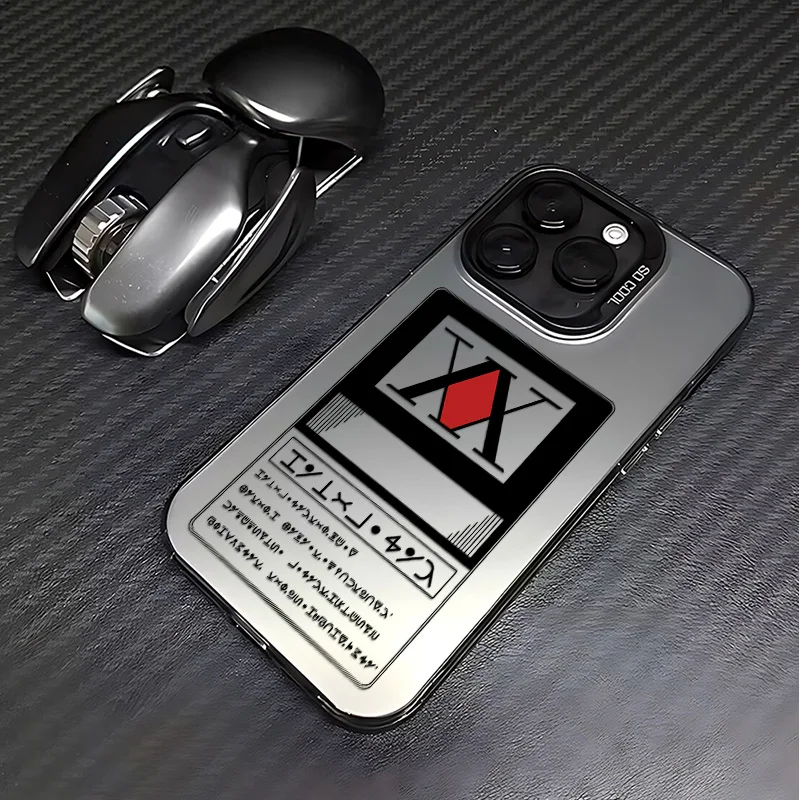Black Anime Hunter x Hunter Matte Back Phone Case