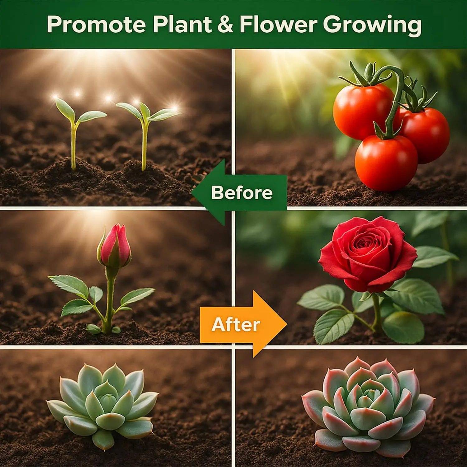 Full Spectrum Indoor LED Grow Light Bulb - 12W Plant Growth Lighting