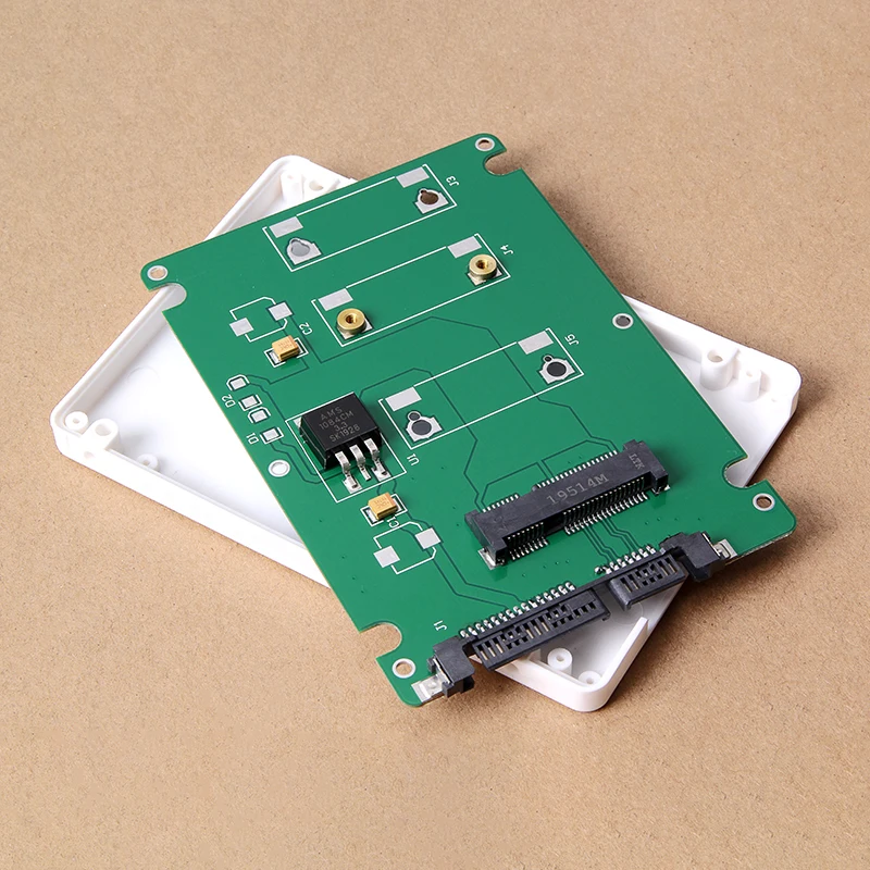 MSATA to SATA 3.0 Ŭ, mSATA  SSD ̽, ̴ SSD to 2.5 ġ SATA3 22    ī,    OS