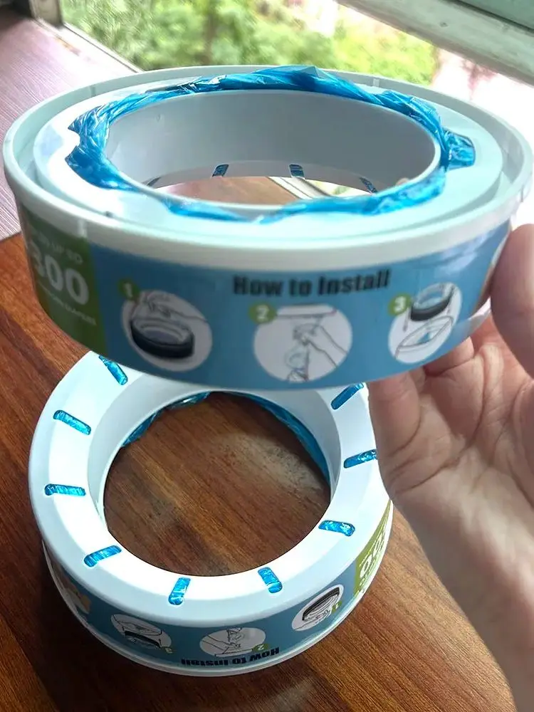Diaper Pail Refills Bags 1-4pcs For Diaper Trash