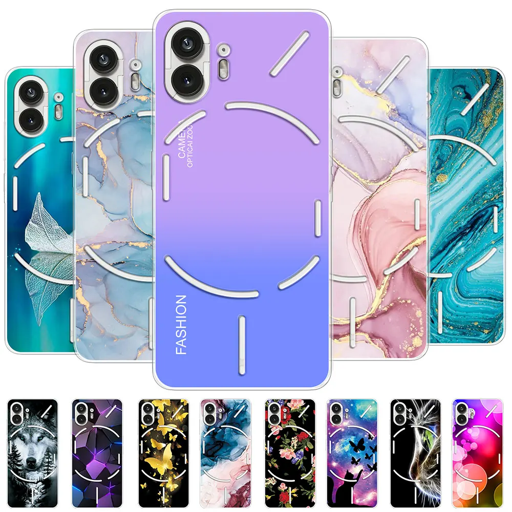 Per Niente Telefono 2 Cover Posteriore Per Niente Telefono 2 Fundas Clear Soft Silicone Tpu Proteggi Custodia Per Telefono Per Phone2 Clear Coque