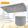 Under Cabinet Range Hood 36 inch with Ducted/Ductless Convertible, Slim Kitchen Stove Vent Hood, LED Light, 4