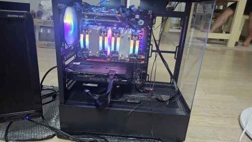 MOUGOl X99 Dual CPU Gaming Motherboard Set lntel Xeon E5 2680 V4&DDR4 64GB (4*16GB) LGA2011-3 M.2 NVME for Server Computer Host photo review