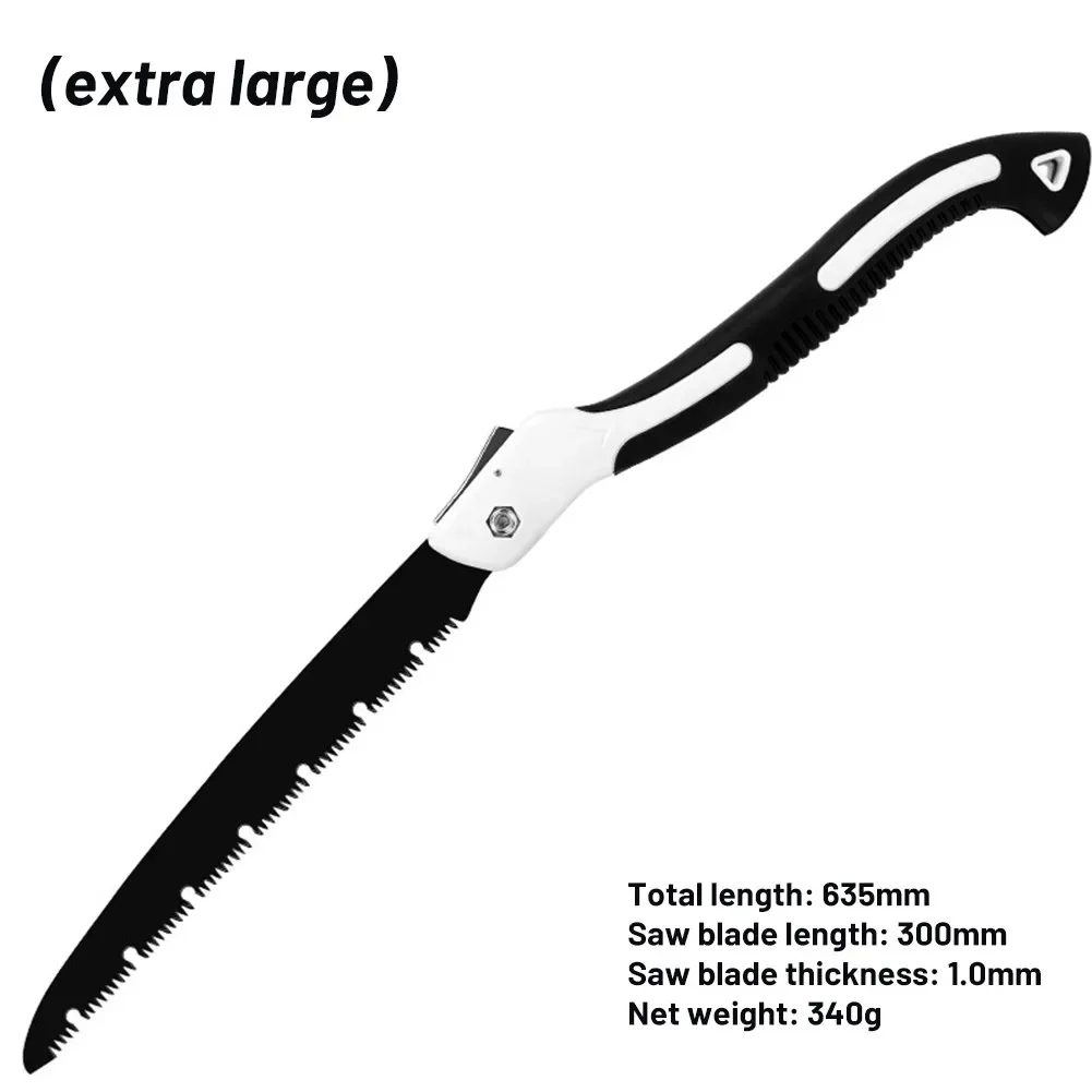 395-635mm Folding Hand Saw SK5 Steel Woodworking Camping Wood Cutting Saws Garden Tree Pruning Pull Saw
