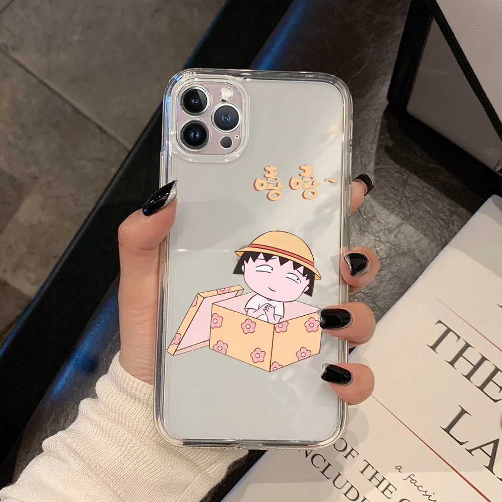 iPhone - maruko Cartoon C-Chibi M-Maruko-Chan Phone Case For iPhone 13 14